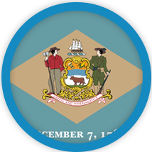 Delaware Police & Fire Badges