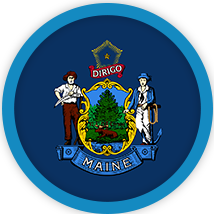 Maine Police & Fire Badges