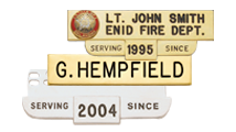 Visual Badge Name Plates & Tie Bars