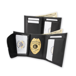 Tri-Fold Badge Wallet