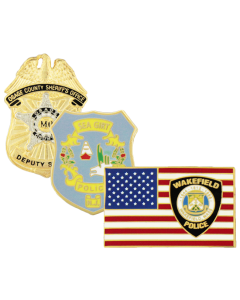 EPoliceSupply Custom Lapel Pins (Up to 1") Minimum Order: 100