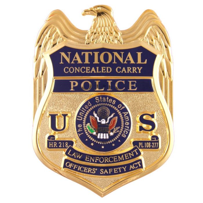 HR218 Reverse Letter Badge