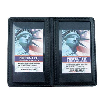 Perfect Fit Duty Leather Double ID Case