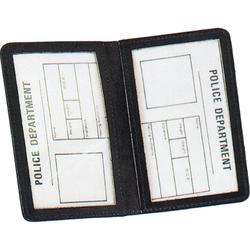 Strong Side Open Double ID Case - Duty Leather 