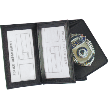 Strong Side Open Double ID Removable Flip-out Badge Case - Dress (Style 88950)