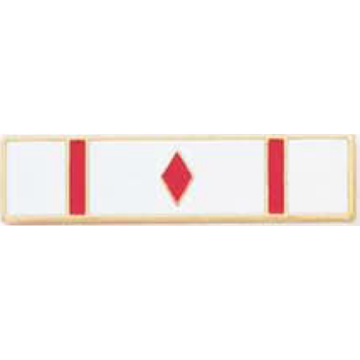 Blackinton A10074 Six Section Commendation Bar with Diamond (1-3/8" x 5/16")