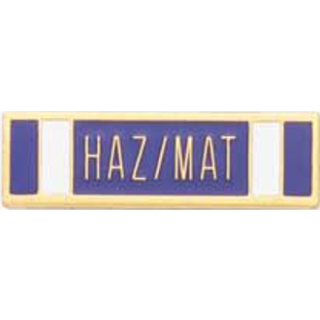 Blackinton A10343 Five Section Haz/Mat Commendation Bar A10343 (1-3/8" x 3/8")