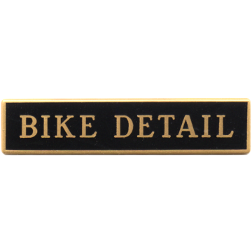 Blackinton A10449 One Section Bike Detail Commendation Bar (1-9/16" x 5/16")