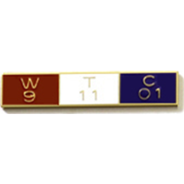 Blackinton A10538 World Trade Center September 11th Remembrance Bar (1-3/4" x 3/8")