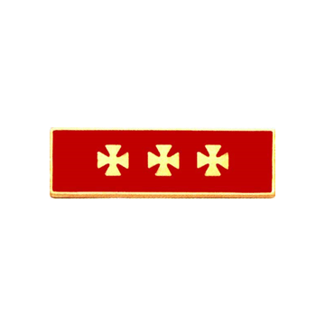 Blackinton A10804 Fifteen Years of Service Firefighters Commendation Bar (1-3/8" x 3/8")