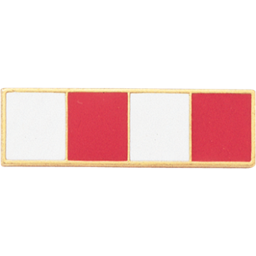 Blackinton A10851-LS Four Section Laser Engraved Bar (1-3/8" x 3/8")