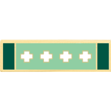 Blackinton A10886-C First Responder Twenty Years of Service Commendation Bar (1-3/8" x 3/8")