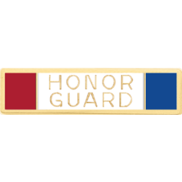 Blackinton A10931 Three Section Honor Guard Commendation Bar (1-3/8" x 5/16")