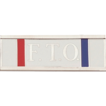 Blackinton A11171 Five Section F.T.O. Commendation Bar (1-3/8" x 3/8")