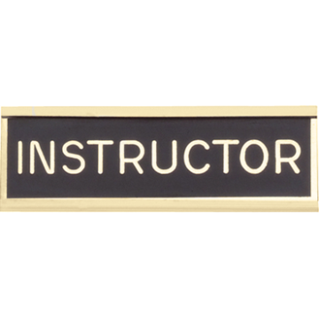 Blackinton A11177-H Instructor Recognition Bar (1-3/8" x 3/8")