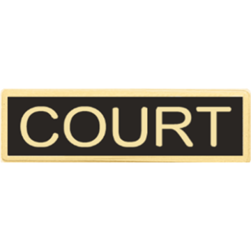 Blackinton A11177-K Court Recognition Bar (1-3/8" x 3/8")