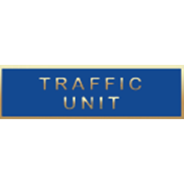 Blackinton A11177 Traffic Unit Recognition Bar (1-3/8" x 3/8")