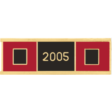 Blackinton A11288 Hurricane 2005 Recognition Bar (1-3/8" x 3/8")