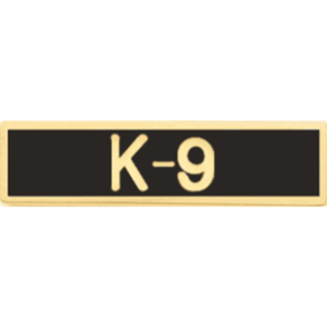 Blackinton A11351 K9 Handler Commendation Bar (1-3/8" x 5/16")