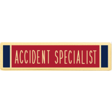 Blackinton A11358 Accident Specialist Recognition Bar (1-3/8" x 5/16")