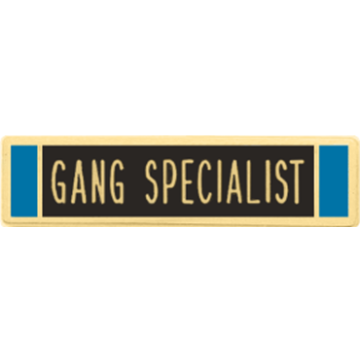 Blackinton A11364 Gang Specialist Recognition Bar (1-3/8" x 5/16")