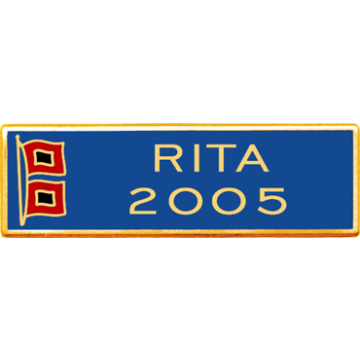 Blackinton A11397 Hurricane Rita Commendation Bar (1-3/8" x 3/8")