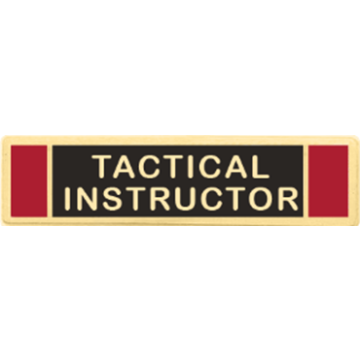 Blackinton A11446-A Tactical Instructor Recognition Bar (1-3/8" x 5/16")