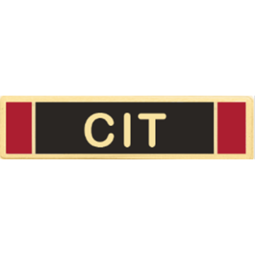 Blackinton A11446-B CIT Commendation Bar (1-3/8" x 5/16")