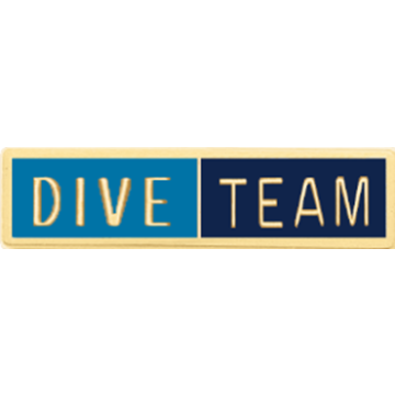 Blackinton A11509 Dive Team Recognition Bar (1-3/8" x 5/16")