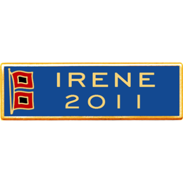 Blackinton A12041 Hurricane Irene 2011 Commendation Bar (1-3/8" x 3/8")