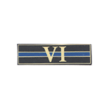 Blackinton A12088 Three Enameled Lines Commendation Bar (1-3/8" x 3/8")