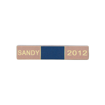 Blackinton A12198 Superstorm Sandy Commendation Bar (1-3/4" x 3/8")