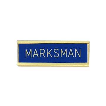 Blackinton A12222 Marksman Commendation Bar (1-3/8" x 3/8")