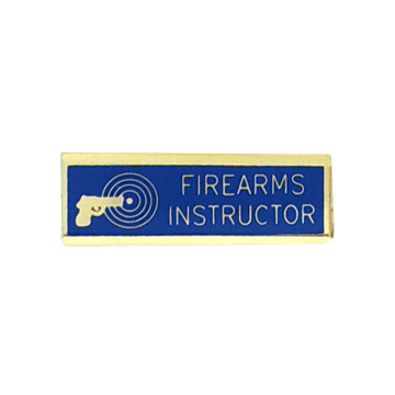 Blackinton A12229 Firearms Instructor Commendation Bar (1-3/8" x 3/8")