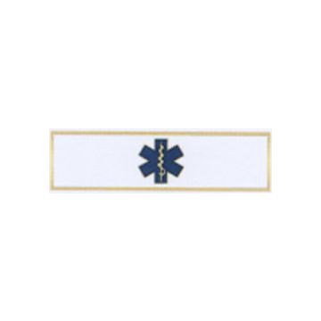 Blackinton A12278-A EMT Commendation Bar with One Star of Life (1-3/8" x 3/8")