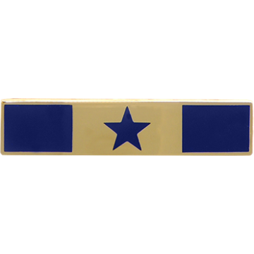 Blackinton A12295 Two Section Recognition Bar with Star (1-3/4" x 3/8")