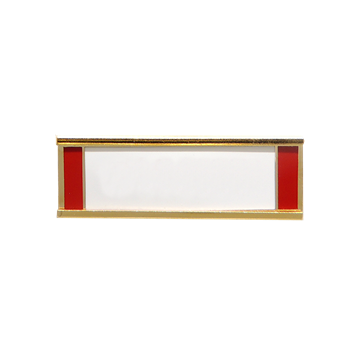 Blackinton A12296 Three Section Commendation Bar (1-3/8" x 3/8")