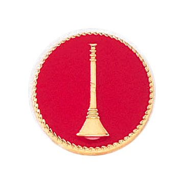 Blackinton A12555 Fire Seal with One Vertical Horn (15/16") Min Order: 2