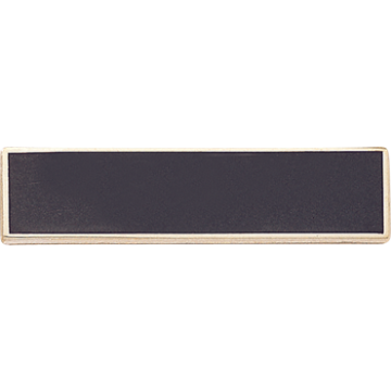 Blackinton A12562 One Section Plain Commendation Bar (1-1/2" x 3/8")