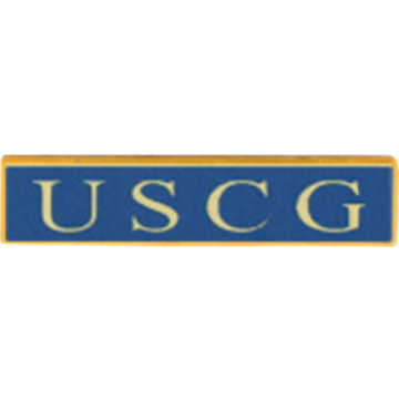 Blackinton A12602-C United States Coast Guard Commendation Bar (1-3/4" x 3/8")