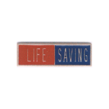 Blackinton A12643 Life Saving Commendation Bar (1-3/8" x 5/16")