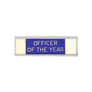 Blackinton A12667 Officer of the Year Commendation Bar (1-3/8" x 3/8")