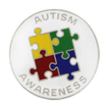 Blackinton A12721 Autism Awareness Seal (15/16") Min Order: 2