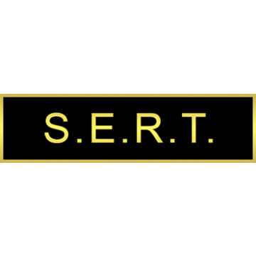 Blackinton A12786 S.E.R.T. One Section Commendation Bar (1-3/8" x 5/16")