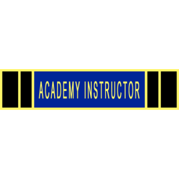Blackinton A12787 Academy Instructor Recognition Bar (1-3/8" x 5/16")