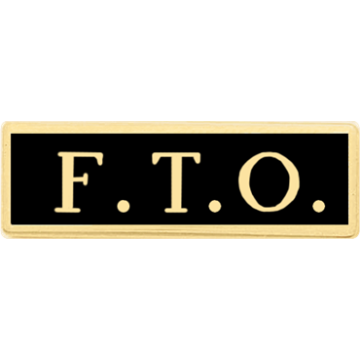 Blackinton A12800 F.T.O. Commendation Bar (1-3/8" x 3/8")