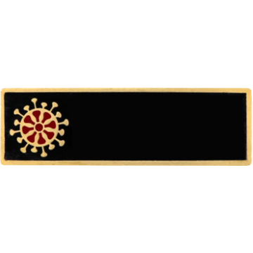 Blackinton A12827-A COVID-19 Commendation Bar (1-3/8" x 3/8")