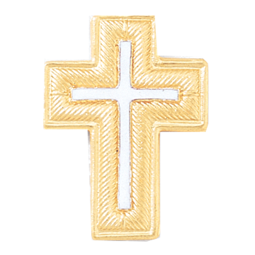 Blackinton A1632 Cross Lapel Pin (Pair)