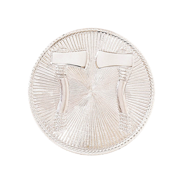 Blackinton A188 Round Sunburst with Two Axes (1-1/2")