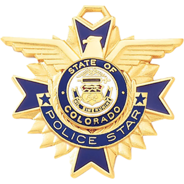 Blackinton A2629-B Eagle Medal With Enamel Cross